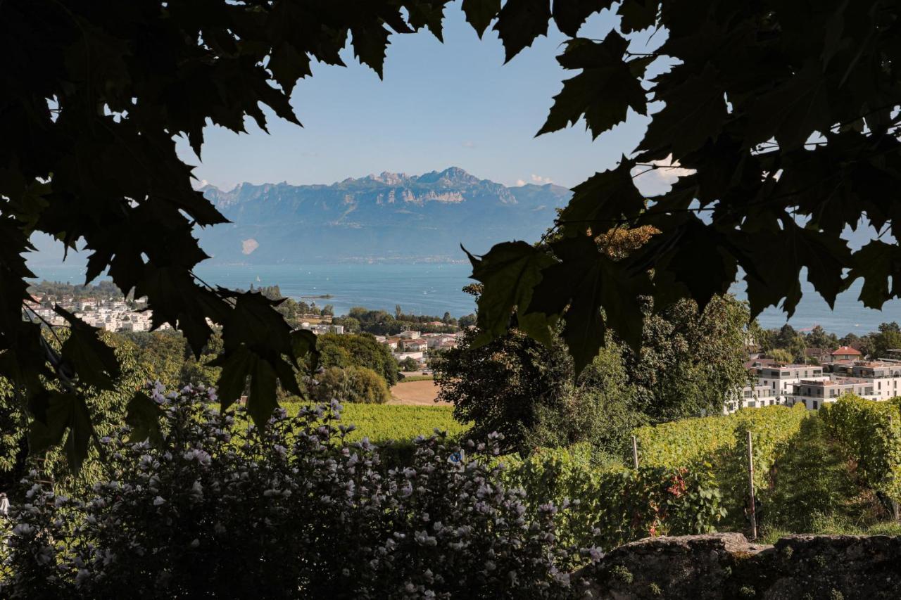 Les Volets Bleus Apartman Morges Kültér fotó